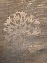 snowflake tablecloth